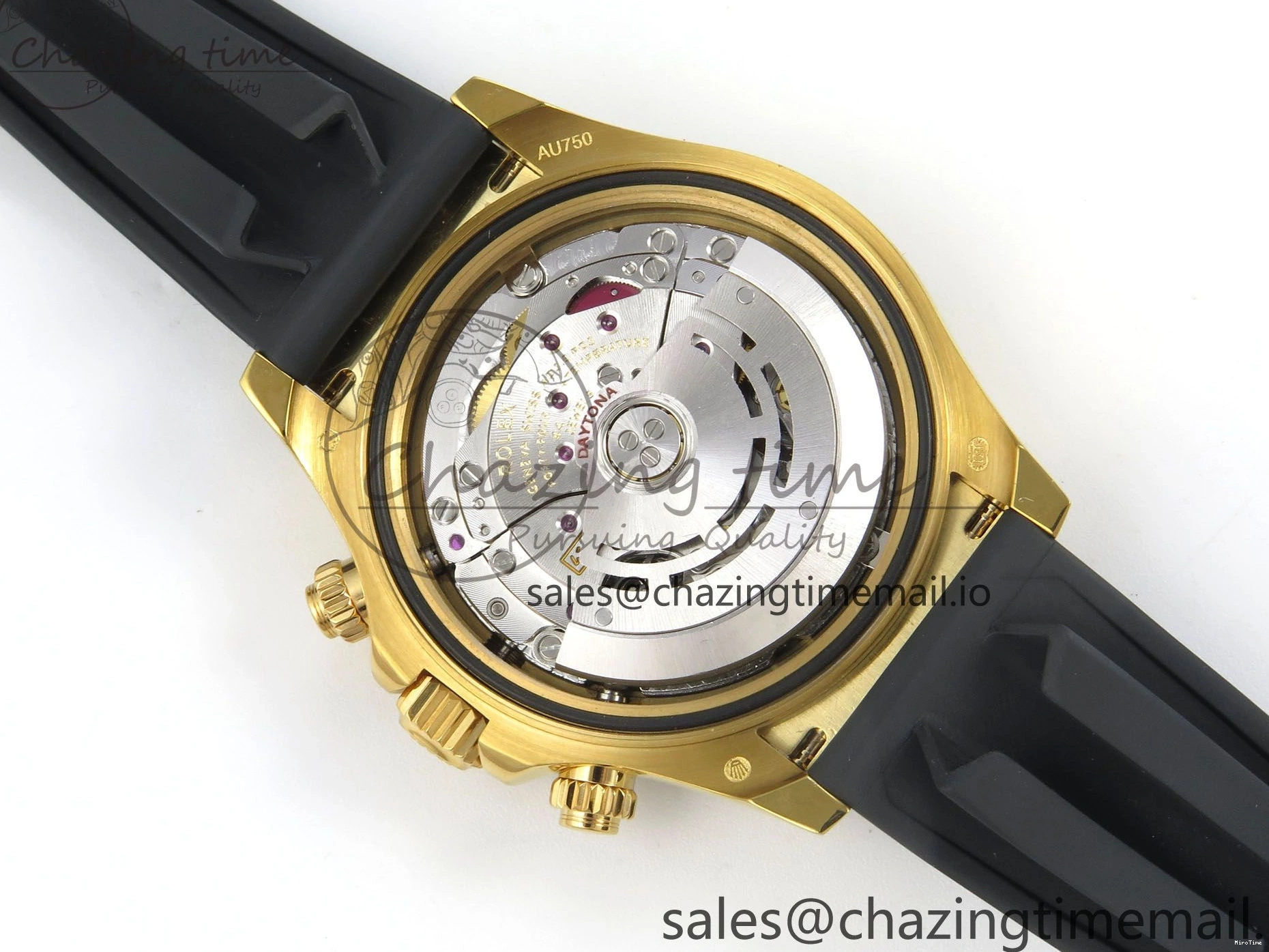 MiroTime 0502 Daytona 116508 YG 3CF 1:1 Best Edition Black Bezel Meteorite Dial on Oysterflex Strap SH4130 V2(Mod Version) Effortless 119
